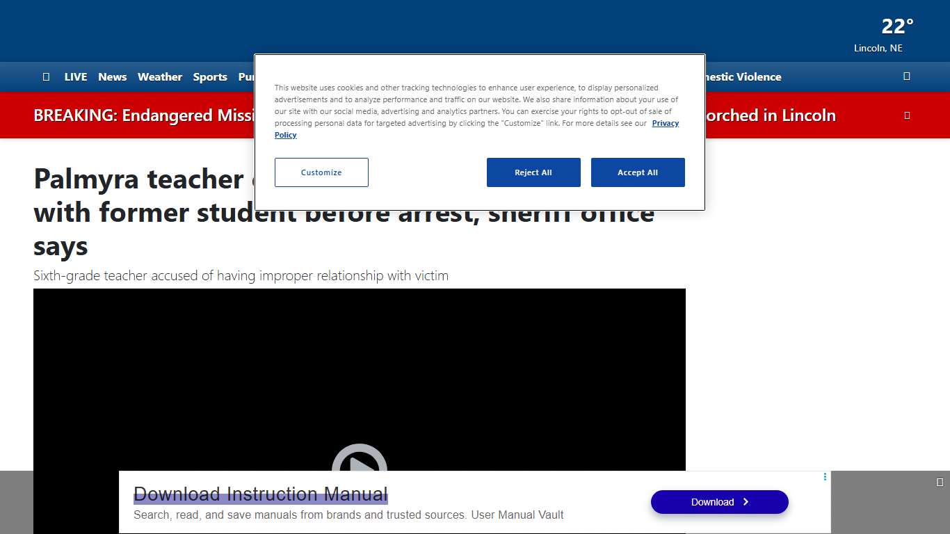 Palmyra teacher exchanged over 13,000 texts with former student before arrest, sheriff office says